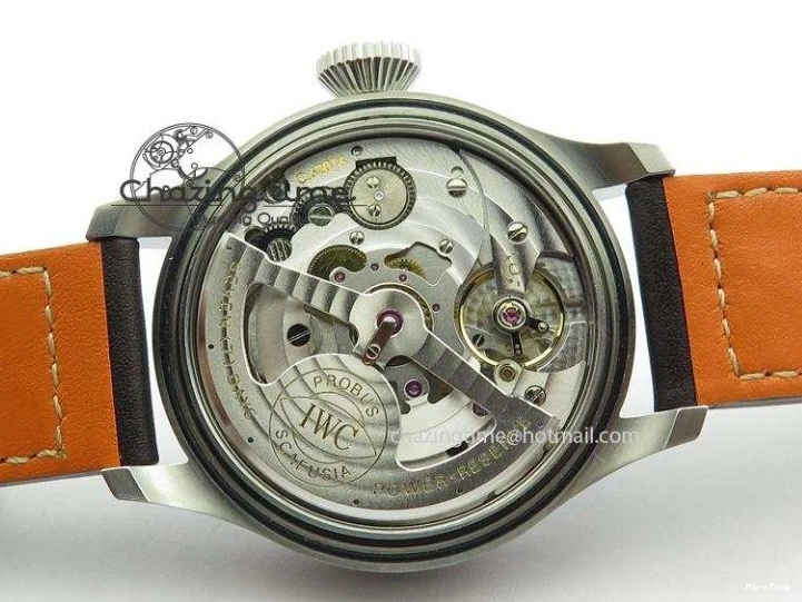 MIROTIME 0302 EasyCare Big Pilot Real PR IW500916 2016 “Le Petit Prince” ZF Best Edition On Brown Leather Strap A 7292